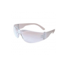 Safety glasses with clear lens
