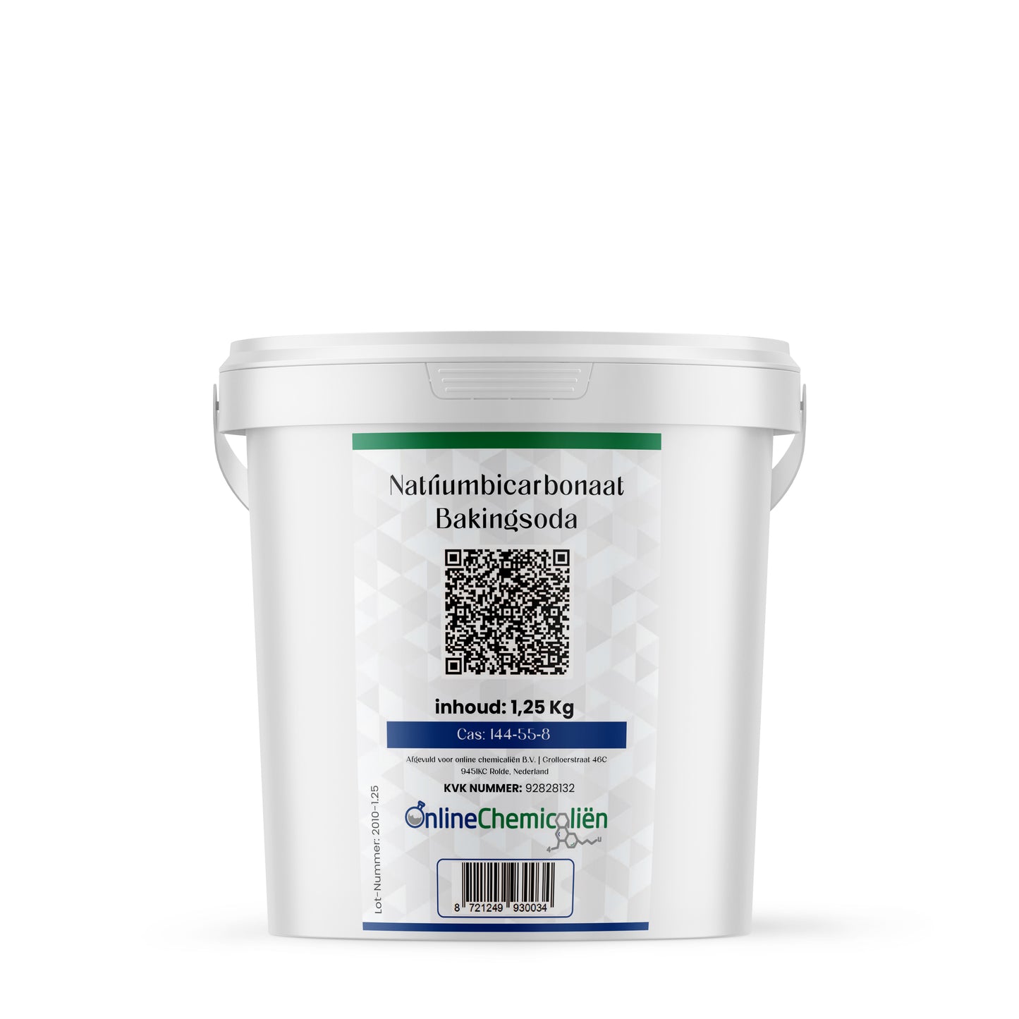 bakingsoda natriumbicarbonaat bakpoeder bicarbonaat zuiveringszout baking soda kopen bicarbonate 1,25kg