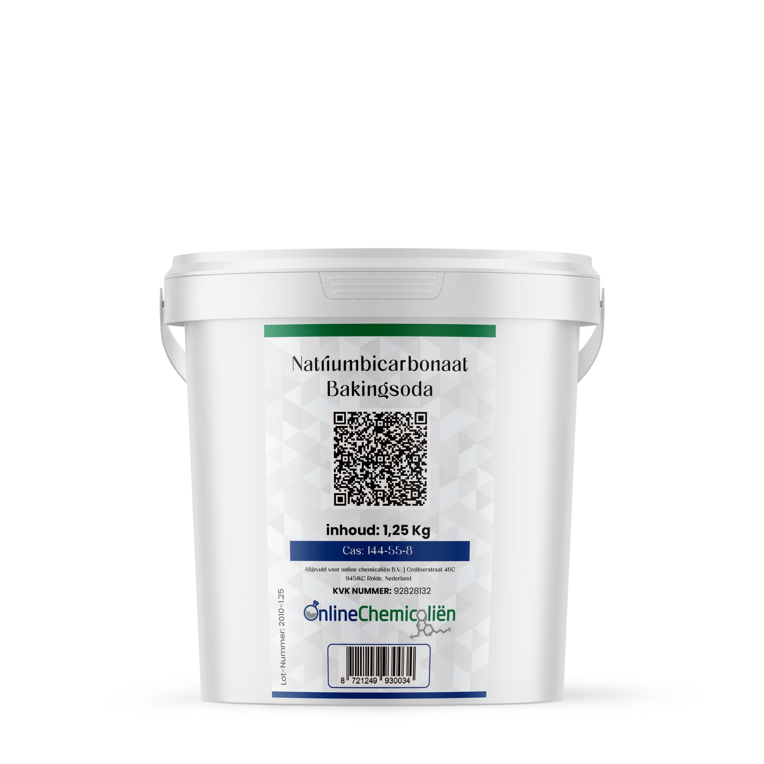 bakingsoda natriumbicarbonaat bakpoeder bicarbonaat zuiveringszout baking soda kopen bicarbonate 1,25kg
