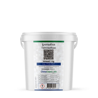 Ijzersulfaat - Mos verwijderen - anti mos kopen 1 kg Online Chemicaliën