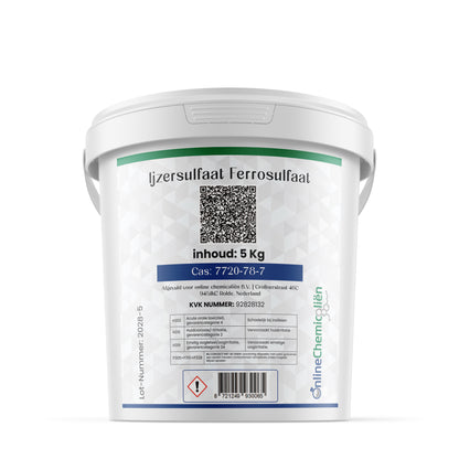 Ijzersulfaat - Mos verwijderen - anti mos kopen 5 kg Online Chemicaliën