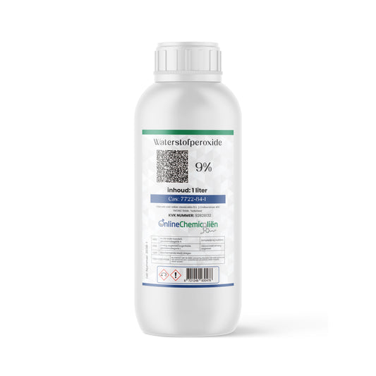 waterstofperoxide h2o2 hydrogen peroxide hydroperoxid 9 1L