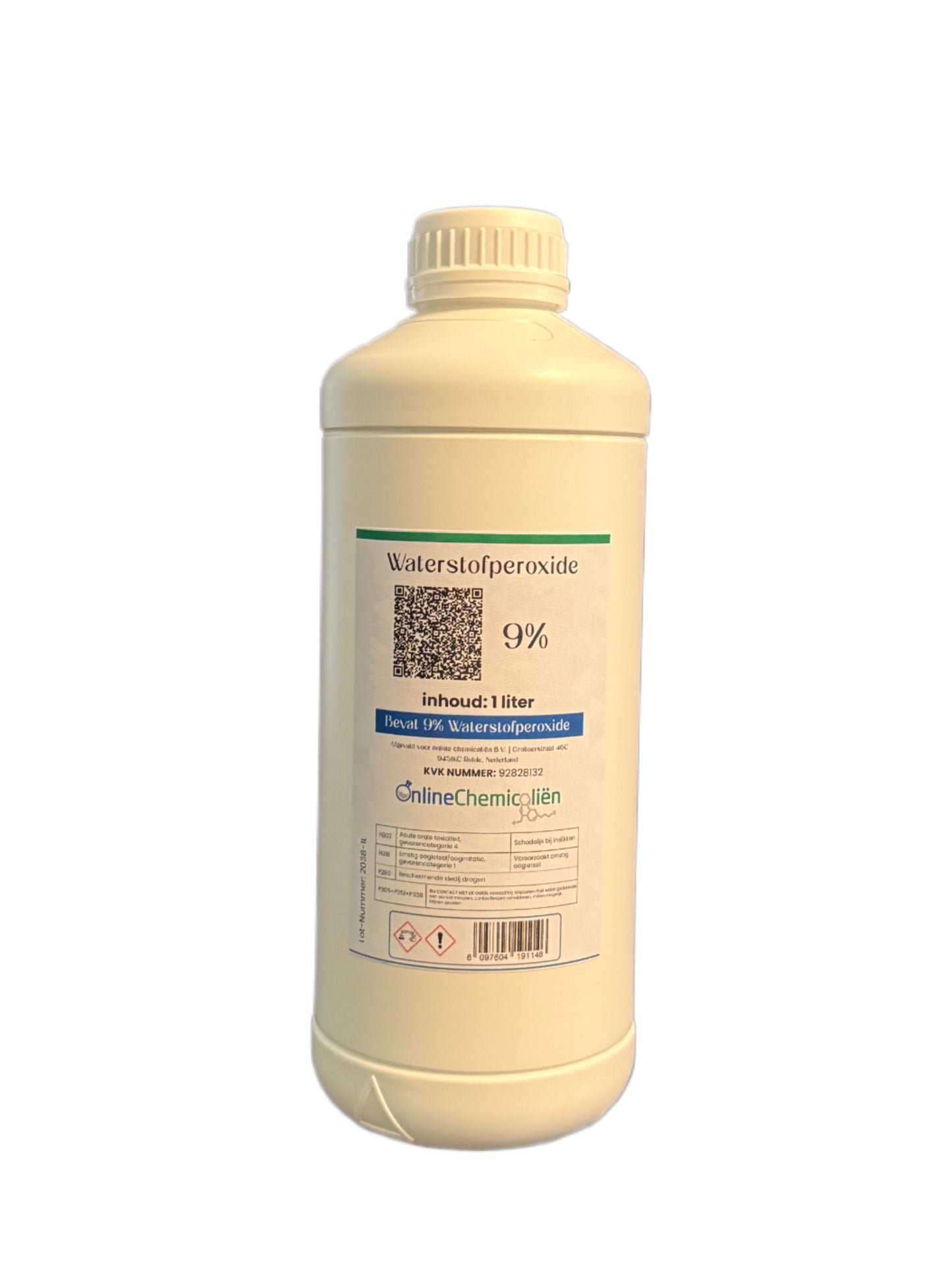 waterstofperoxide h2o2 hydrogen peroxide hydroperoxid 9 1L